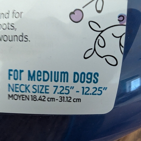 Pet Calm Paws Calming E-Collar For Dogs. New Size Medium - Picture 7 of 7